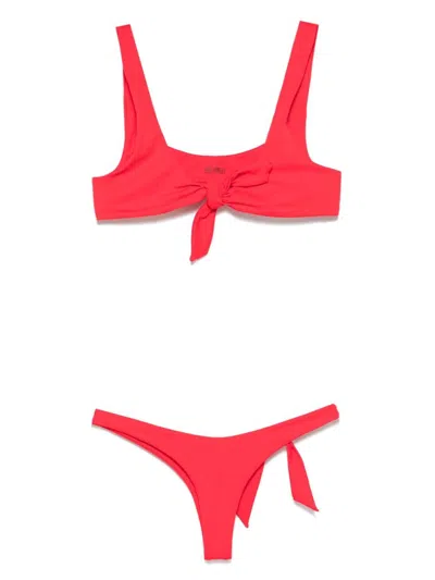 ATTICO THE ATTICO MARE ROSSO SWIMWEAR SET