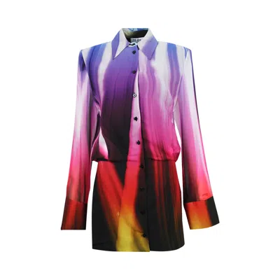 Pre-owned Attico The  Margot Mini Dress 'multicolor' | Multi-color | Women's Size 36