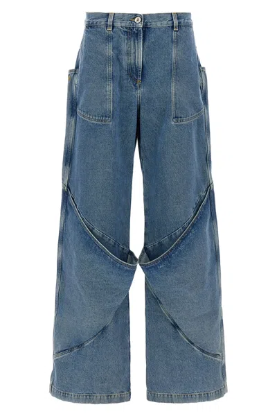 ATTICO THE ATTICO MAXI POCKET JEANS