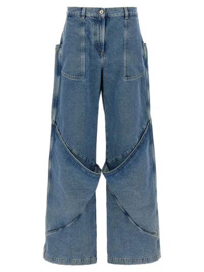ATTICO THE ATTICO MAXI POCKET JEANS