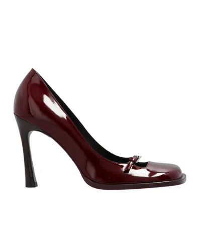 Attico 95mm Mia Pumps In Red
