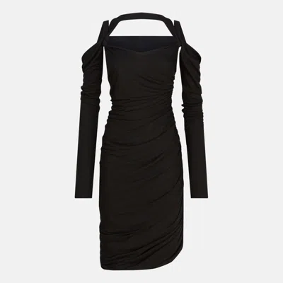 ATTICO THE ATTICO MIDI DRESS IN CRÊPE