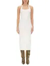 Attico Dress The  Woman Color White In White