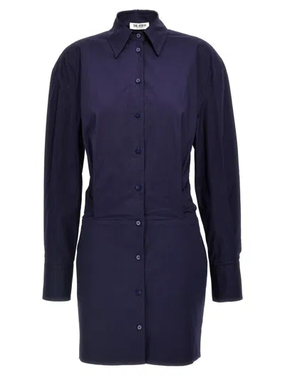 ATTICO THE ATTICO MINI CHEMISIER DRESS