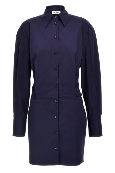 ATTICO THE ATTICO MINI CHEMISIER DRESS