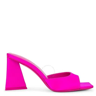 ATTICO THE ATTICO MINI DEVON 85 SATIN SANDALS