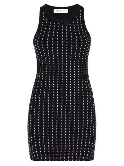 Attico The  Mini Dress In Black