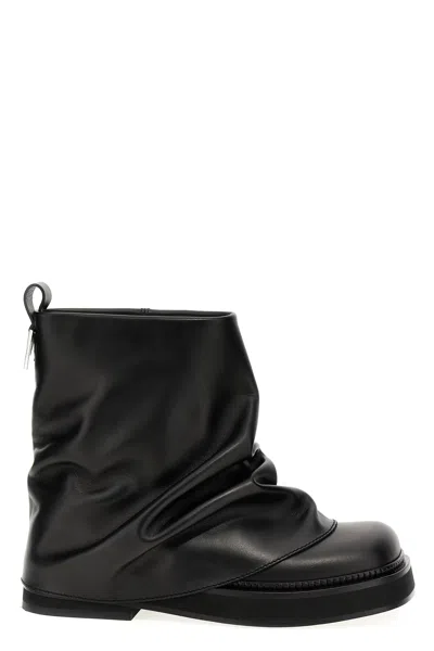 ATTICO THE ATTICO 'MINI ROBIN COMBAT' ANKLE BOOTS