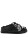 Attico The  Mini Robin Leather Mules
