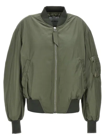 ATTICO THE ATTICO NYLON BOMBER JACKET