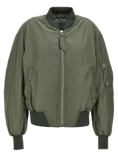ATTICO THE ATTICO NYLON BOMBER JACKET