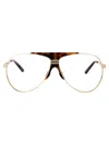 Attico Full Frame Plain Mirror In Gold