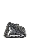 Attico Midnight Workmanship Mirror Clutch In Black