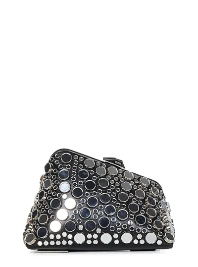 Attico Midnight Workmanship Mirror Clutch In 100