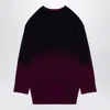 Attico Oversized Ombre Sweater Dress In Pink