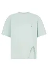 Attico Oversized Short Sleeve Mint Green T-shirt