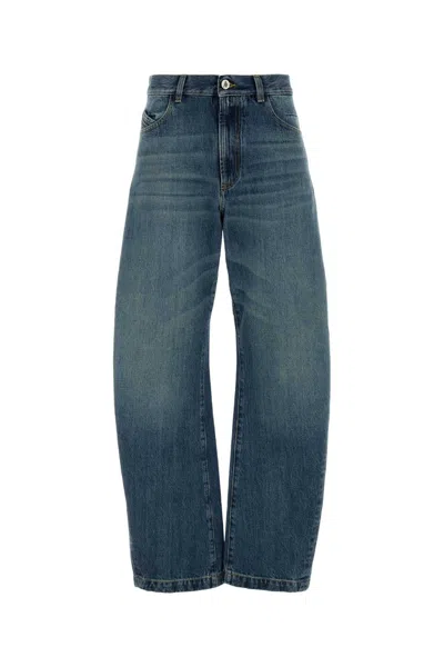 Attico The  Pant Jeans In Blue