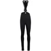Attico Synthetic Fibers Trousers In Black