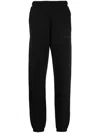 Attico The  Cotton Sweatpants In Black