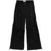 Attico Elegant Long Pants For Women In Black