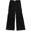 Attico Elegant Long Pants For Women In Black