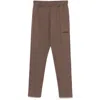 Attico Elastic Waistband Ribbed Cuffs Side Pockets In Multicolor