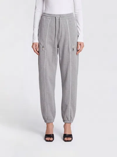 Attico The  Pants Woman Color Grey In Multi