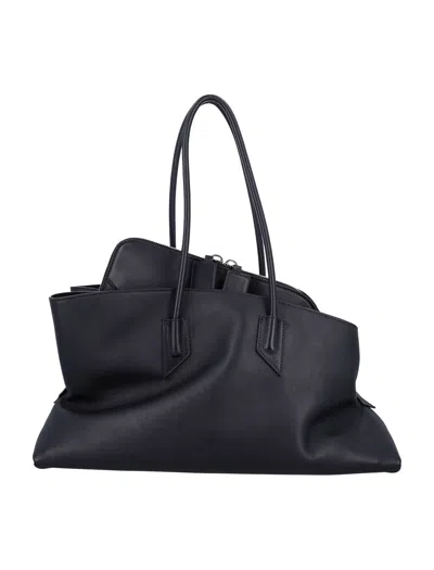 Attico The  Passeggiata Medium Tote Handbag - 30 Cm In Black