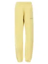 Attico Penny Joggers In Yellow