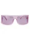 Attico The  Pink Acetate Sunglasses