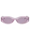Attico The  Pink Acetate Sunglasses