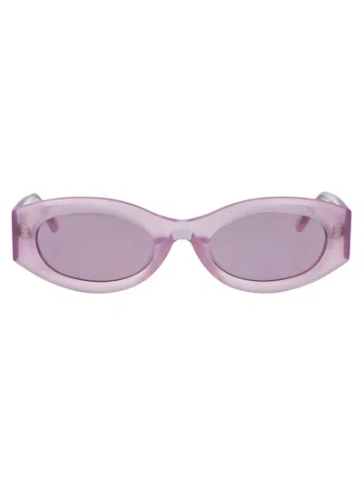 Attico The  Pink Acetate Sunglasses