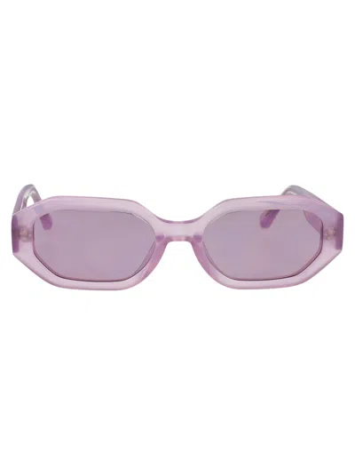 Attico The  Pink Acetate Sunglasses