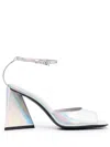 Attico Piper 85mm Holographic Sandals