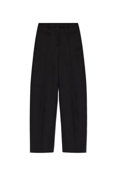 Attico The  Pleat Tailored Trousers In Black