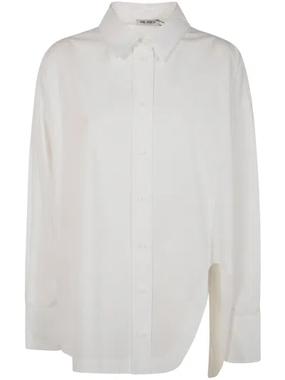 Attico The  Popeline Shirt In White
