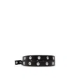 Attico The  Press-stud Embellished Belt In Black