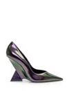 Attico 100mm Cheope Pumps In Purple