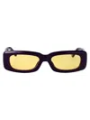 Attico The  Purple Acetate Sunglasses
