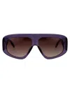 Attico Milano Sunglasses In Purple