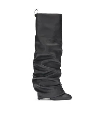 Attico Rea Tube Boots In Multicolor