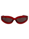 Attico The  Red Acetate Sunglasses