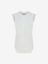 Attico Tank Top In White