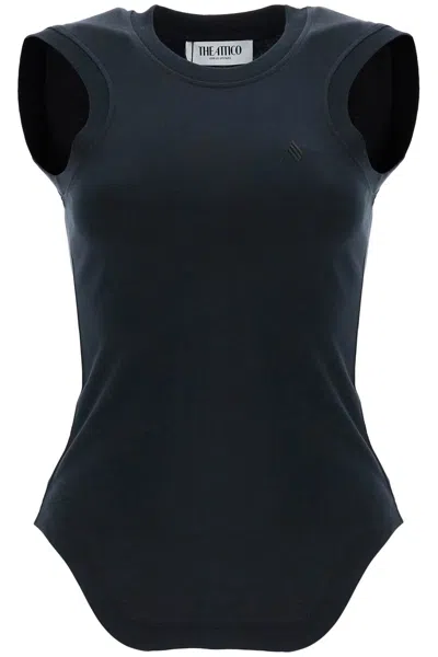Attico The  Reese Fitted Tank Top Women