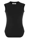 Attico Reese Top In Black