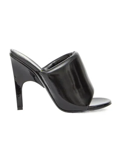 ATTICO THE ATTICO REM HEELED OPEN-TOE MULES