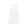 Attico The  Ribbed Jersey Tank Women