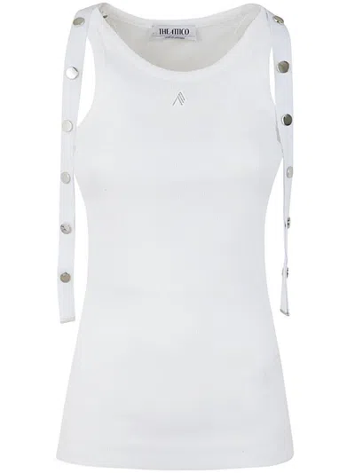 Attico The  Ribbed Tank Top