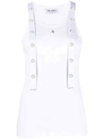 ATTICO THE ATTICO RIBBED TANK TOP CLOTHING