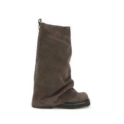 Attico The  Robin Boot In Brown